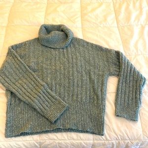 William Rast Blue Turtle neck